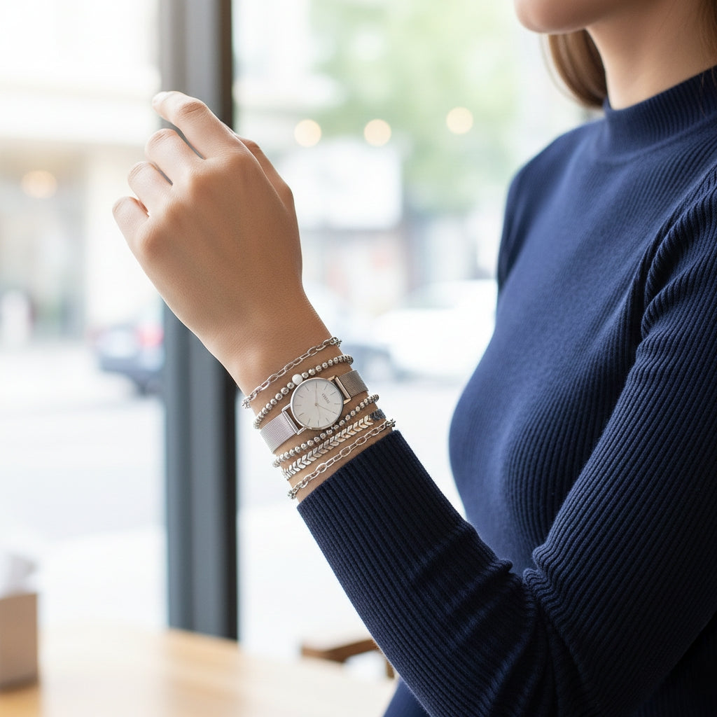 Reloj Minuit – Set con Pulseras