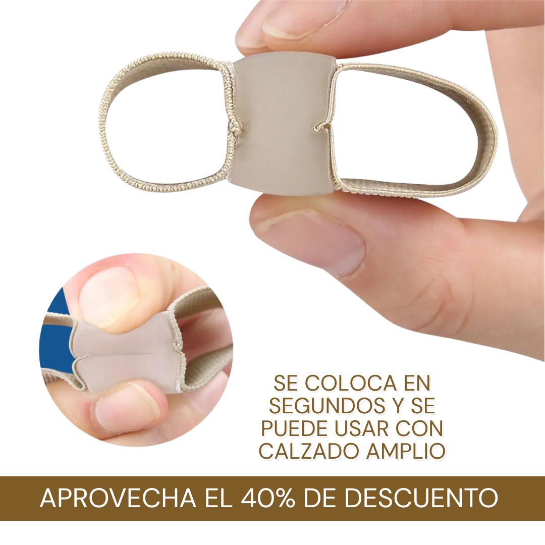 Separador de dedos de gel para juanetes