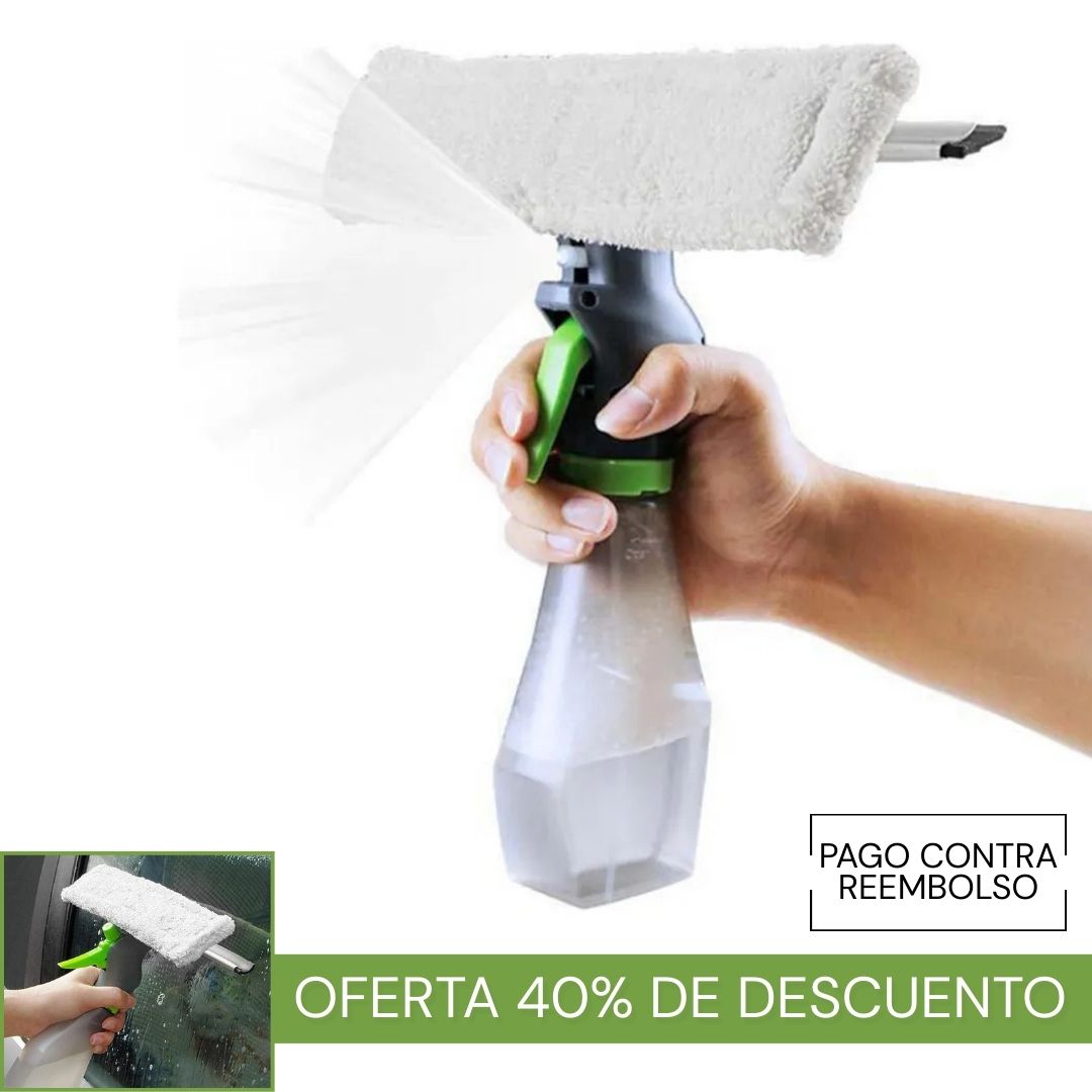 Limpiador de vidrios • 3 en 1