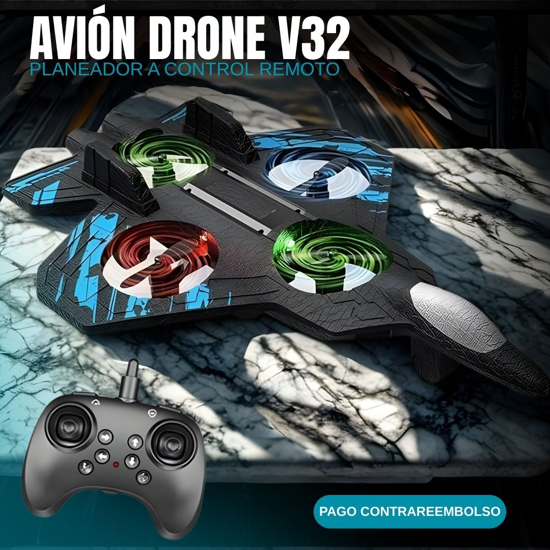 Avión Drone Planeador V32