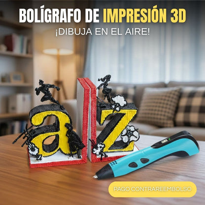 Bolígrafo de impresión 3D