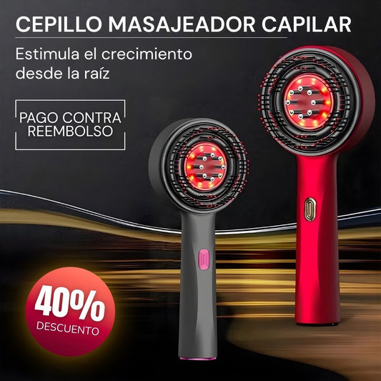 Cepillo Eléctrico Masajeador Capilar