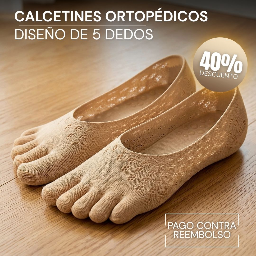 Calcetines Ortopédicos con Separación de Dedos
