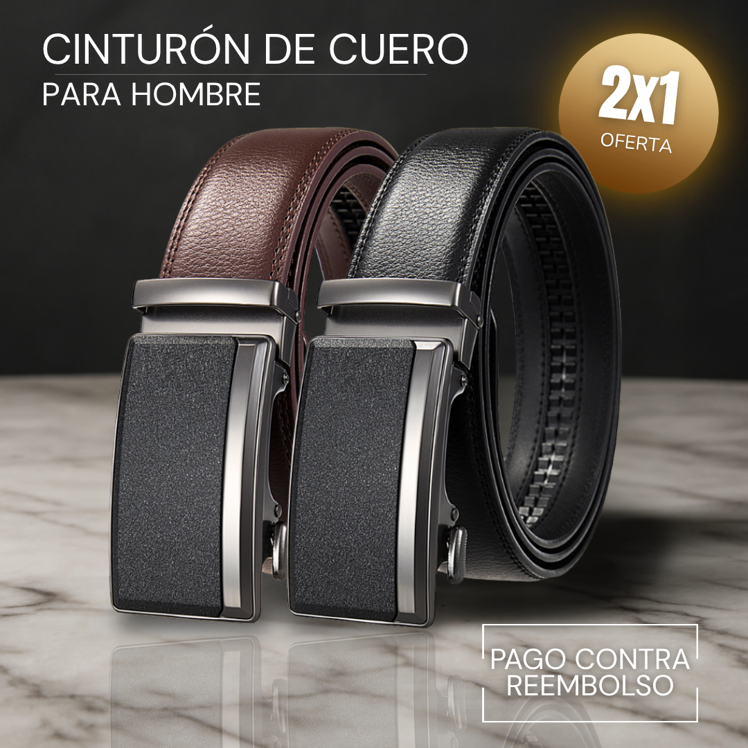 Cinturon de Cuero Ajustable BeltPro™