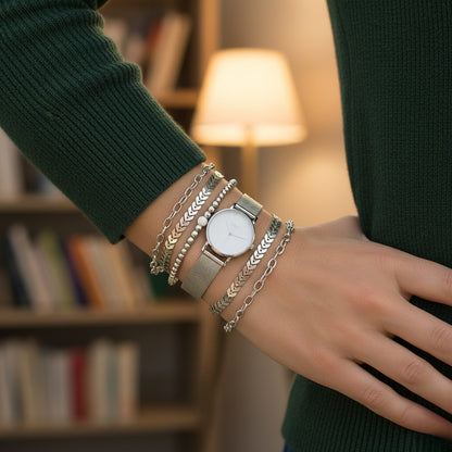 Reloj Minuit  – Set con Pulseras