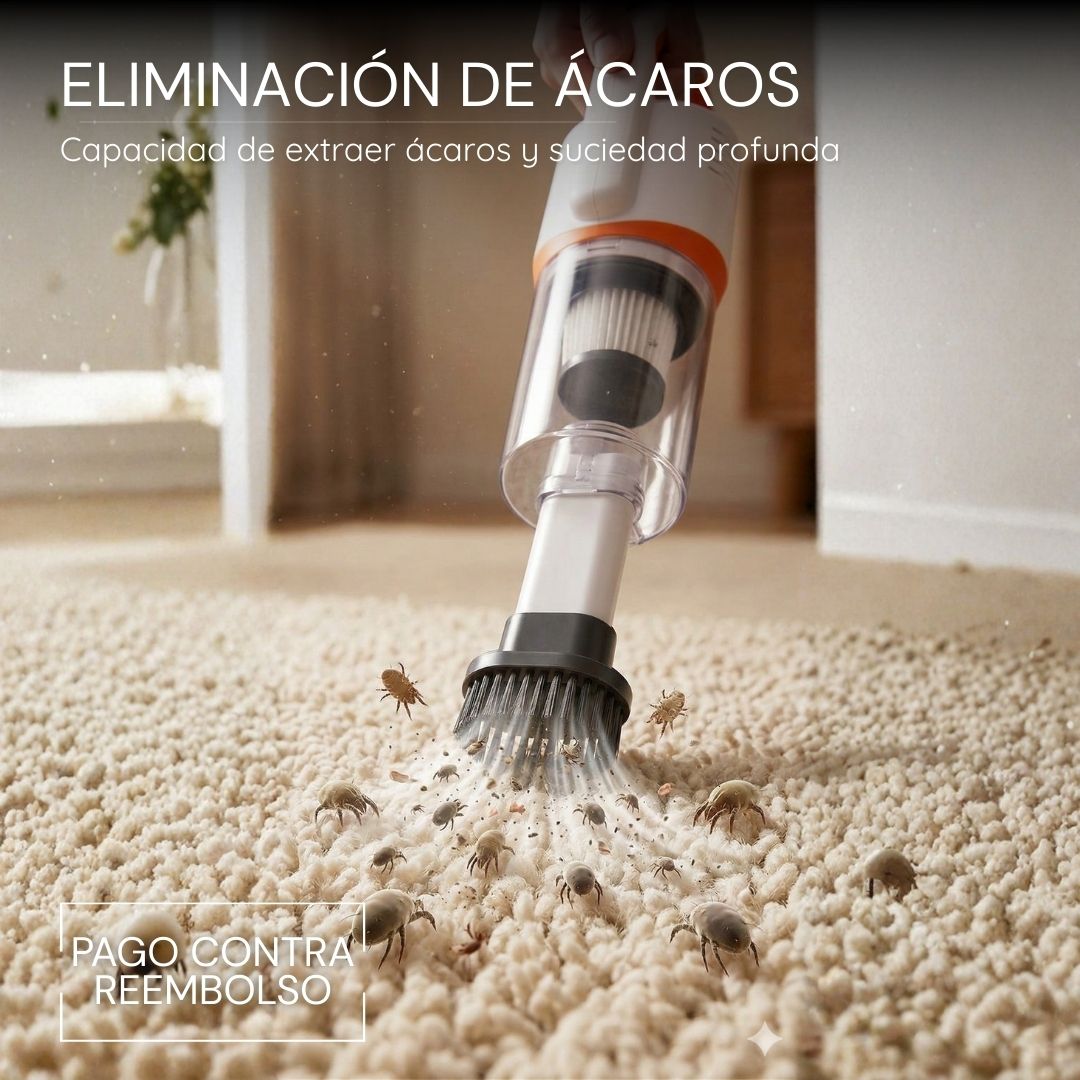 Aspiradora FlexStick Inalámbrica Anti-Ácaros 2 en 1