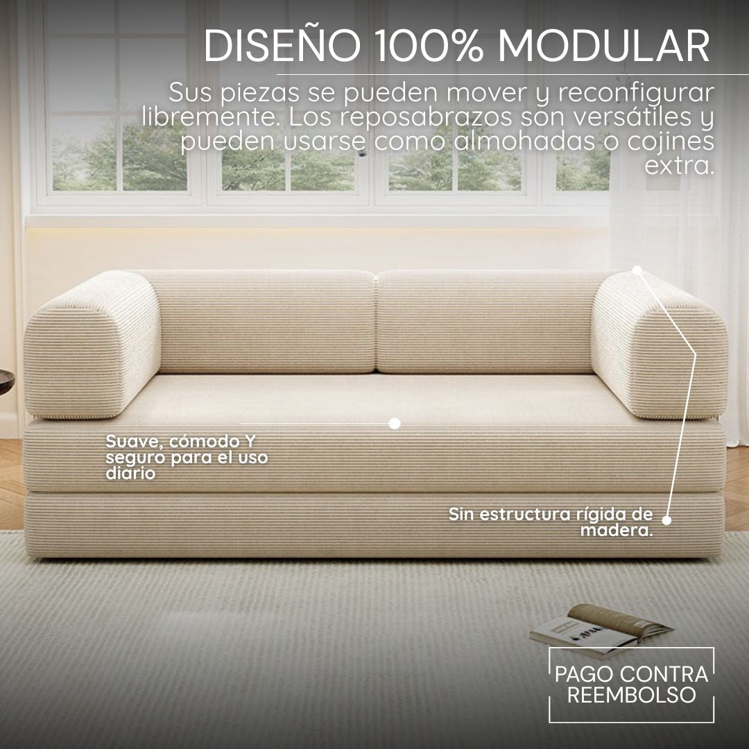 Sillón Teddy: Confort Modular Nivel Nube