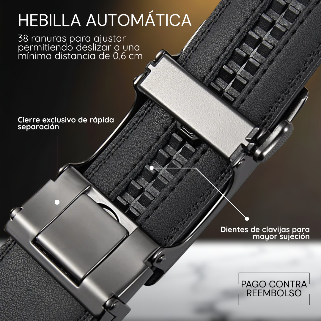 Cinturon de Cuero Ajustable BeltPro™