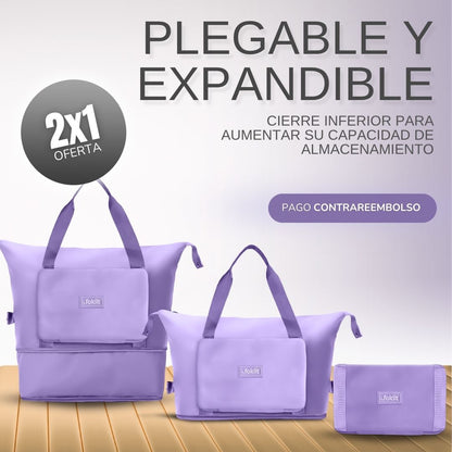 Bolsa de Viaje Plegable LocoChollos [OFERTA 2X1]