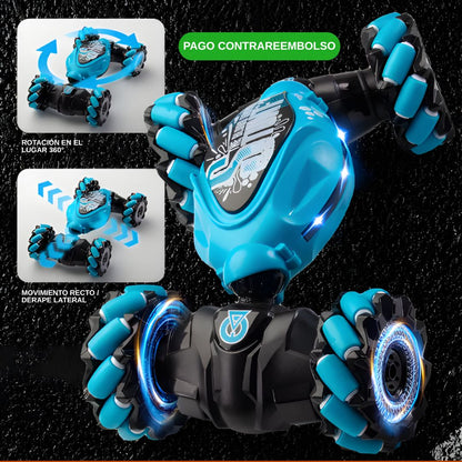 Coche Teledirigido Acrobático RC 2 en 1