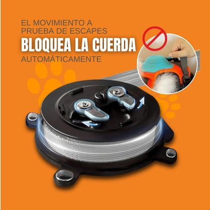 Arnés Retráctil para Perros - 2 en 1