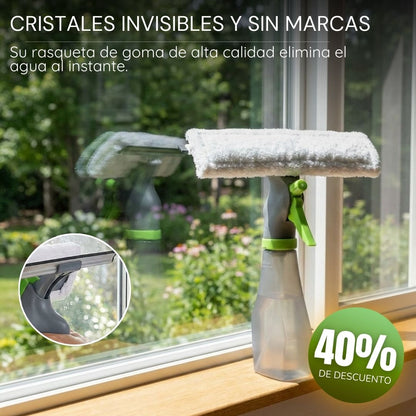 Limpiador de vidrios • 3 en 1