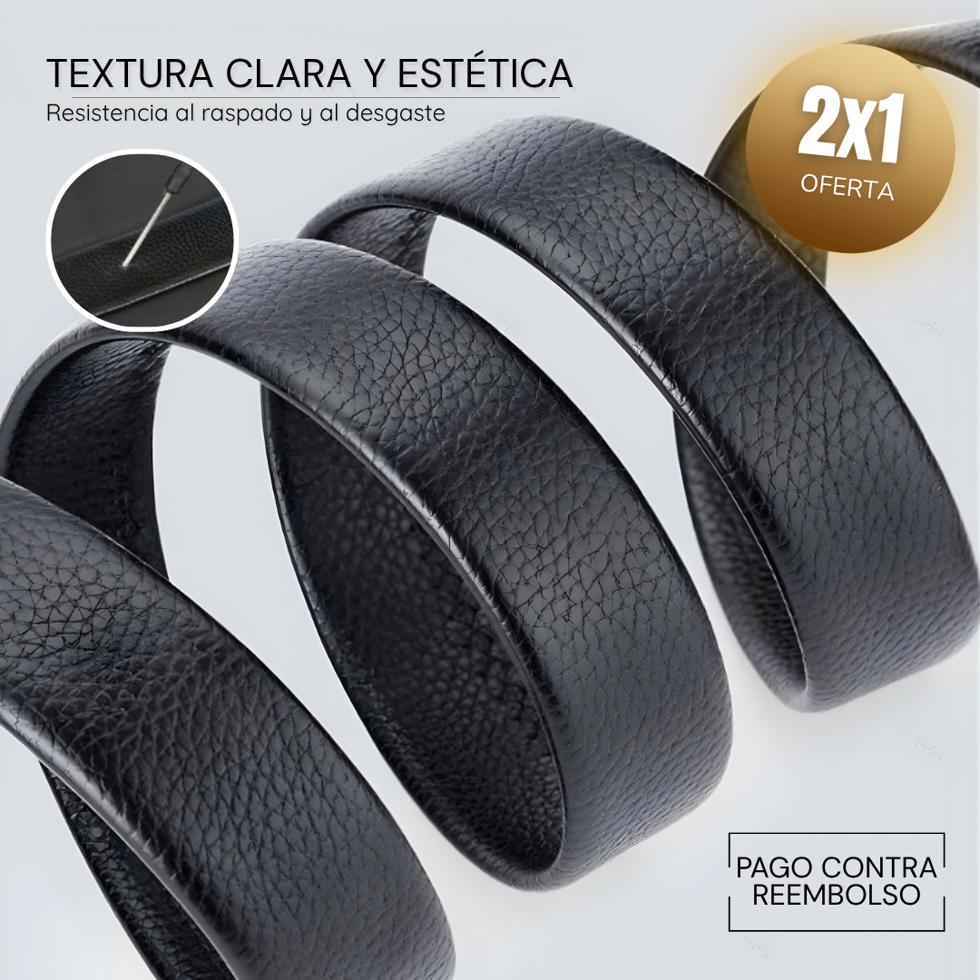 Cinturon de Cuero Ajustable BeltPro™