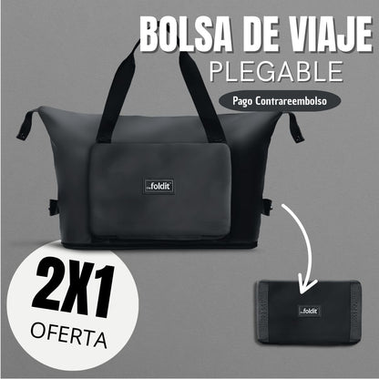 Bolsa de Viaje Plegable LocoChollos [OFERTA 2X1]