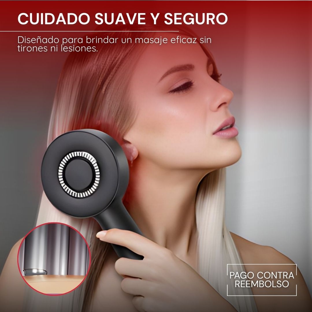Cepillo Eléctrico Masajeador Capilar