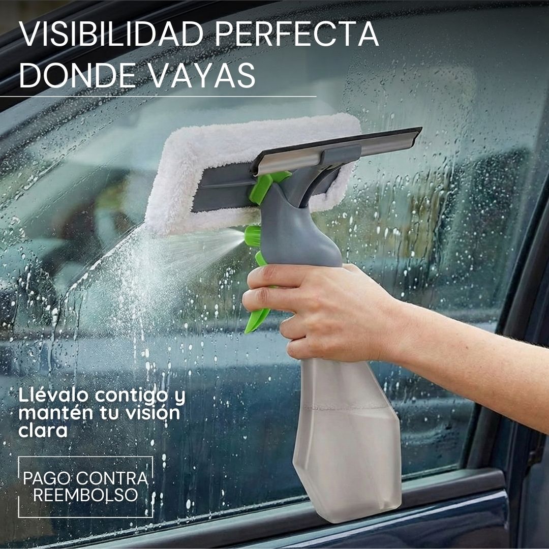 Limpiador de vidrios • 3 en 1