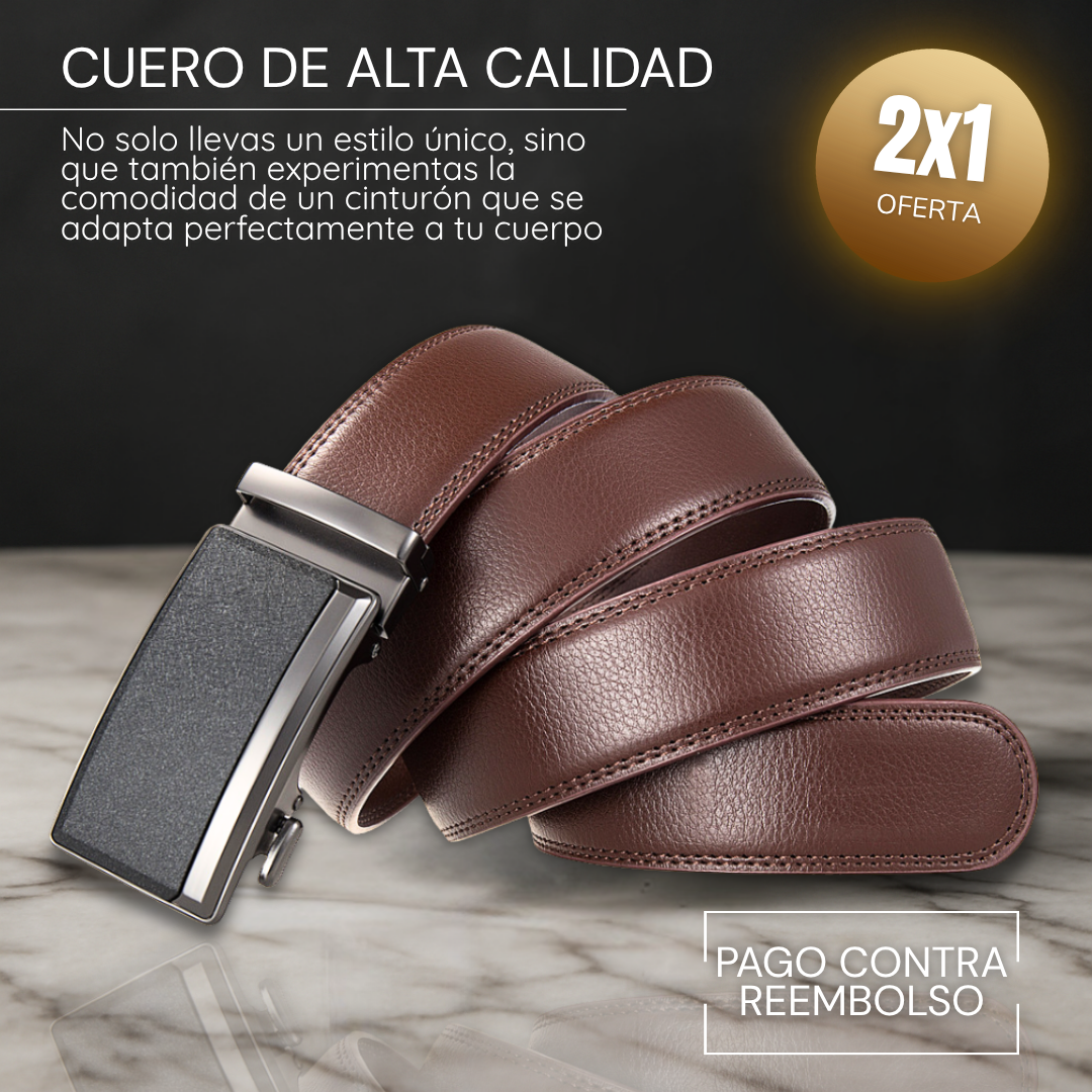 Cinturon de Cuero Ajustable BeltPro™