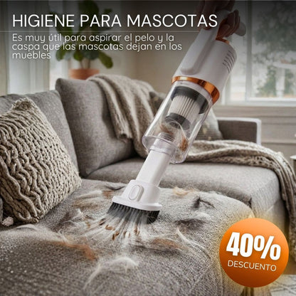 Aspiradora FlexStick Inalámbrica Anti-Ácaros 2 en 1