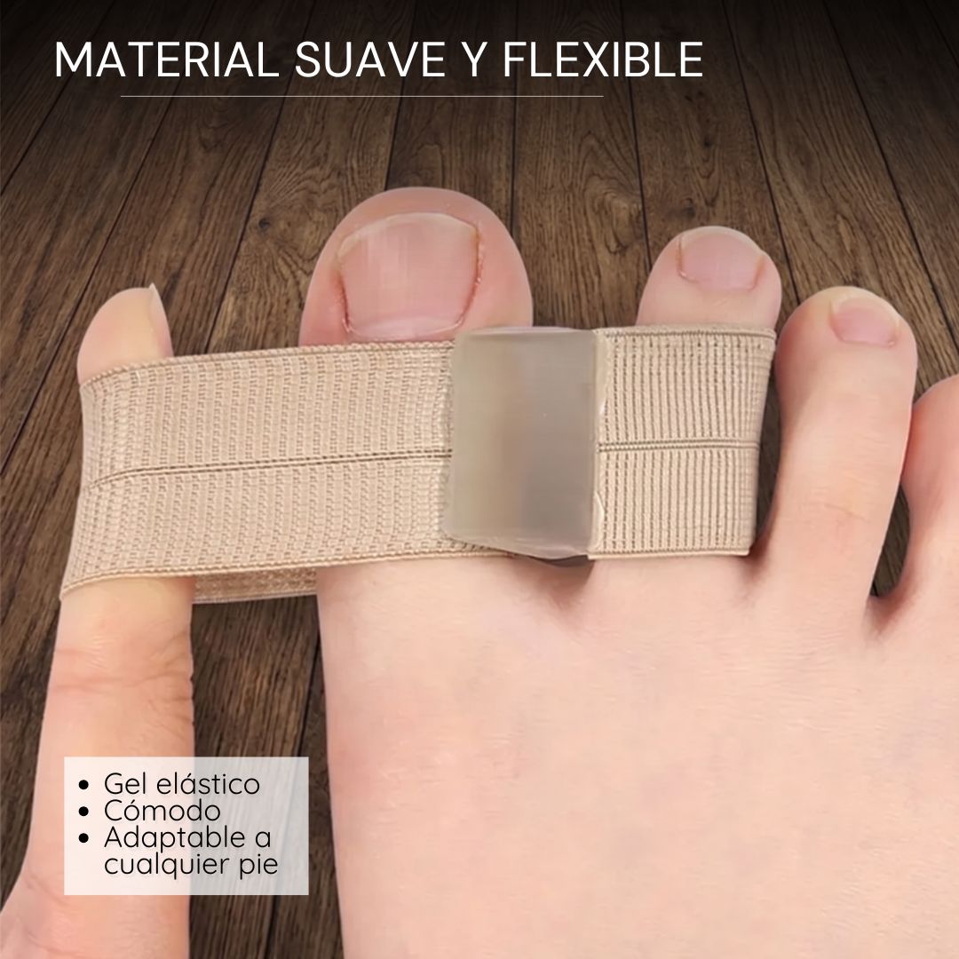 Separador de dedos de gel para juanetes