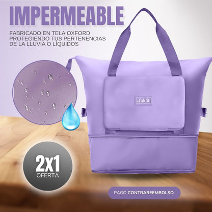 Bolsa de Viaje Plegable LocoChollos [OFERTA 2X1]