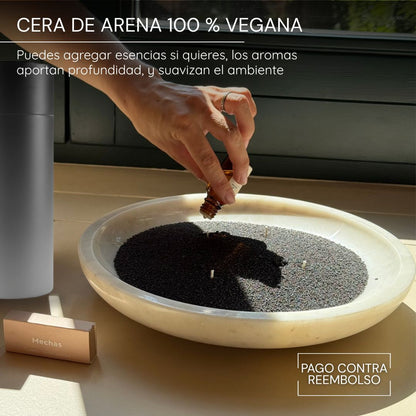 Velas Perladas - 500g + 50 Mechas Gratis