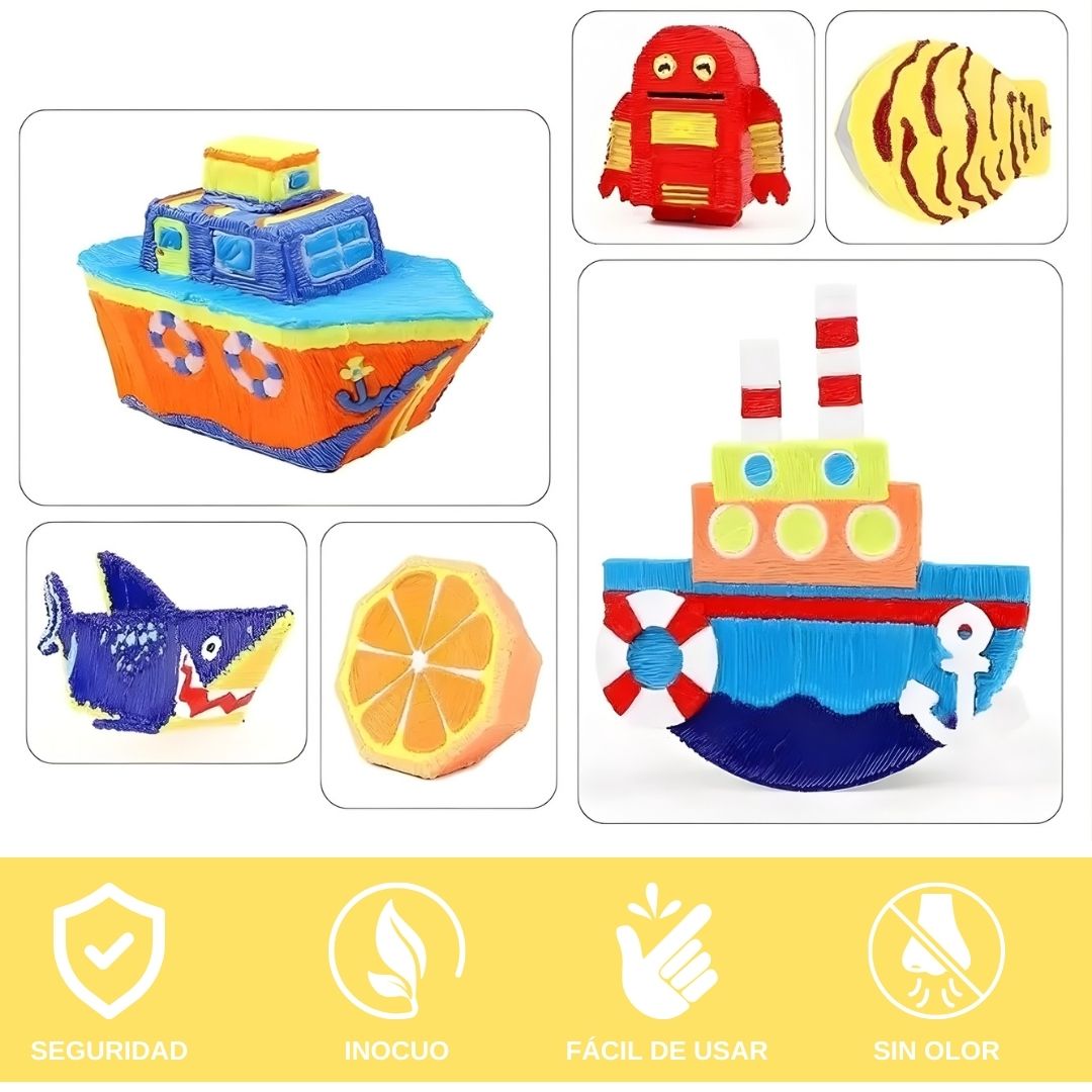 Bolígrafo de impresión 3D