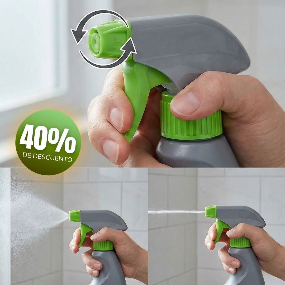 Limpiador de vidrios • 3 en 1