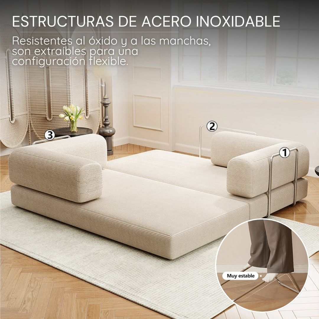 Sillón Teddy: Confort Modular Nivel Nube