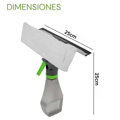 Limpiador de vidrios • 3 en 1