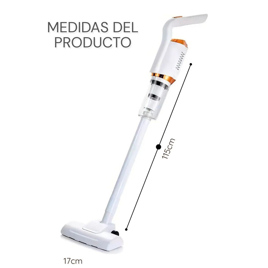 Aspiradora FlexStick Inalámbrica Anti-Ácaros 2 en 1