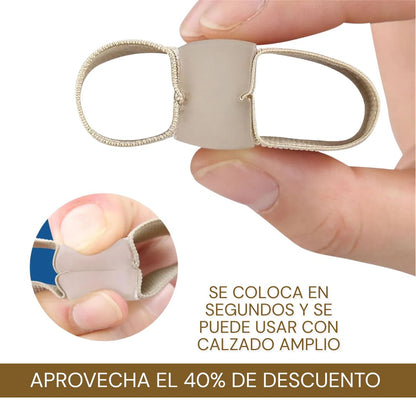 Separador de dedos de gel para juanetes