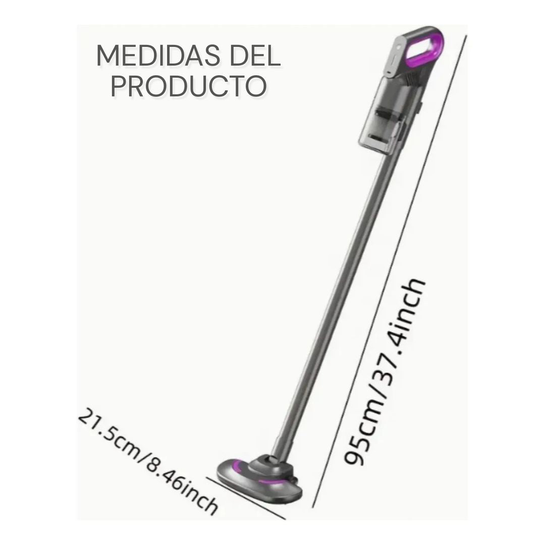 Aspiradora FlexStick Inalámbrica Anti-Ácaros 2 en 1