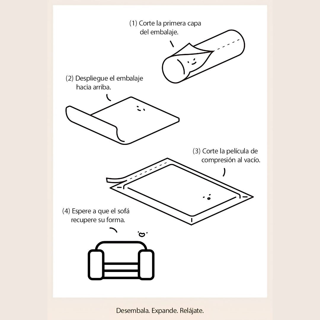 Sillón Teddy: Confort Modular Nivel Nube