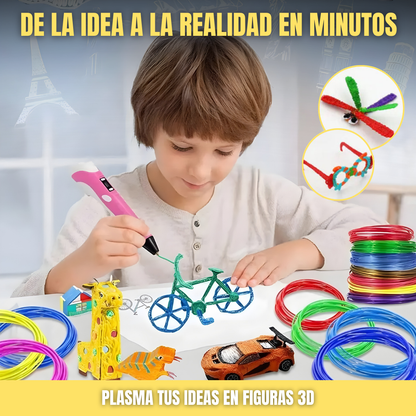 Bolígrafo de impresión 3D