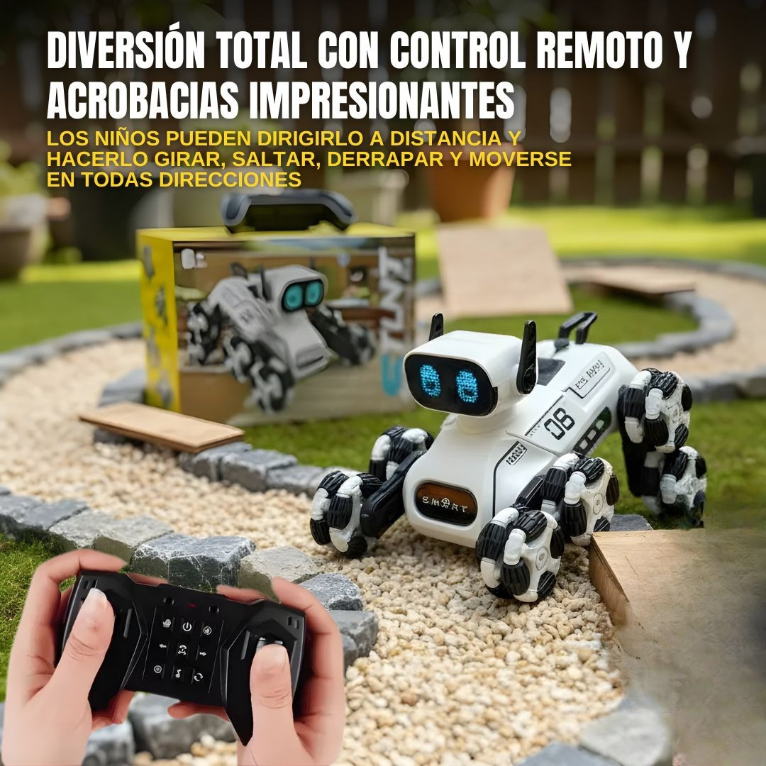 Perro robot teledirigido