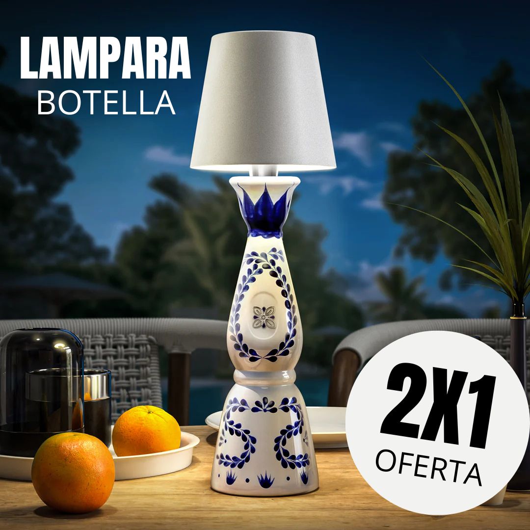 Lampara Led Botella Inalambrica (Oferta 2x1)