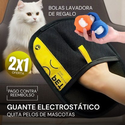 Guante Quita Pelos Electroestático (OFERTA 2X1)